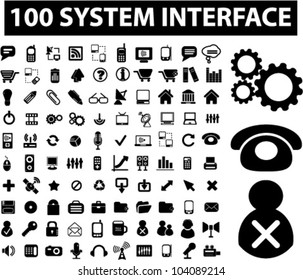 Interfaz de sistema 100 