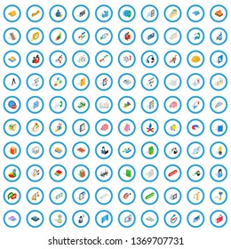 100 team icons set in isometric 3d style for any design vector illustration