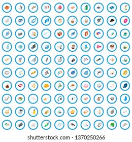 100 tools icons set in isometric 3d style for any design vector illustration