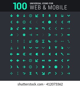 100 universal Icons