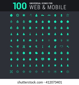 100 universal Icons