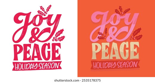 100% vector hand drawn doodle file. Beautiful hand drawn lettering quote about winter holidays. Lettering for t-shirt design, mug print, bag print, clothes fashion. 