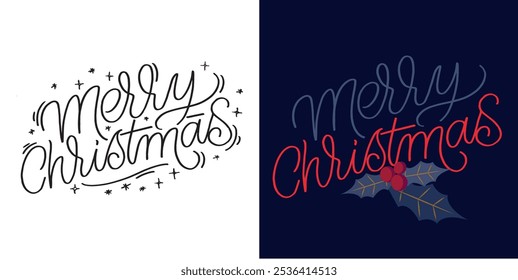 100% vector hand drawn doodle file. Lettering quote about winter holidays 2025. Lettering for t-shirt design, mug print, bag print, clothes fashion. 