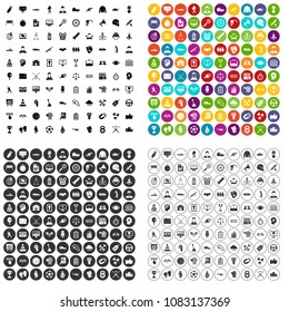 100 victory icons set vector in 4 variant for any web design isolated on white