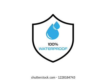 100% waterproof label design
