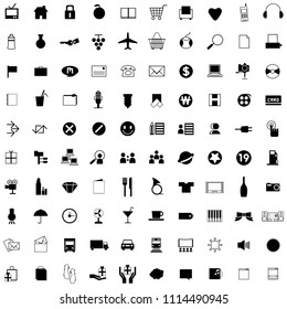 100 web icons