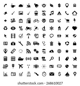 100 web icons
