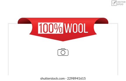 100% mensaje Woo en banner de la cinta.