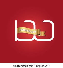 100 Year Anniversary Vector Template Design Illustration.