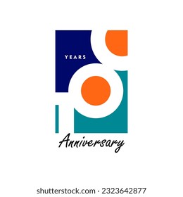 100 years anniversary celebration 3d vetor template design illustration