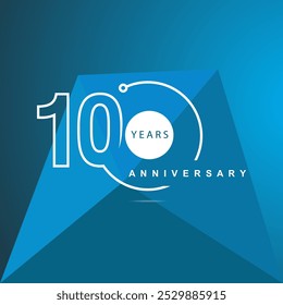100 anos aniversário celebração 3d modelo de vetor ilustração