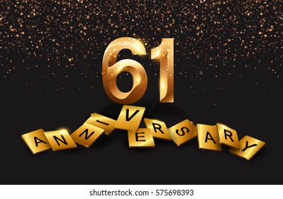 100 years anniversary celebration. Poster or brochure template. Vector illustration.