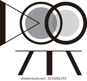 100, 100 years, anniversary, traditional cameras, movie cameras, films, tripods, movie projectors