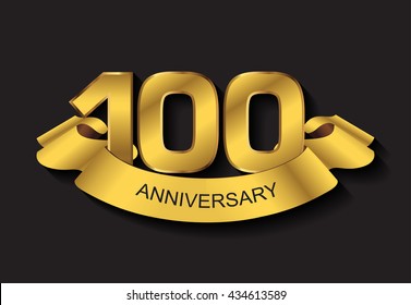 100 years anniversary.100 anniversary template design.Vector illustration.