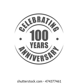 100 Years Celebrating Anniversary Logo