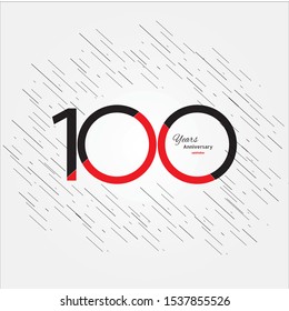 100 years old celebrating classic logo. Colored happy anniversary 100 template numbers. Greetings celebrates. Traditional framed digits of ages. Special prize, % off, O or 0. Card's or label's idea.