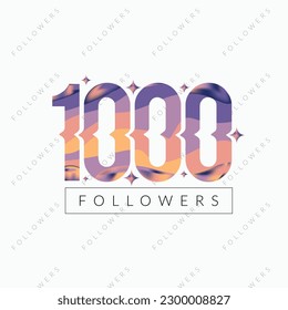 1000 Followers post for Instagram Facebook LinkedIn Reddit and All Social media platforms