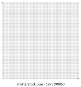 1000 square units of graph paper, white with black lines, black x-axis and y-axis.
