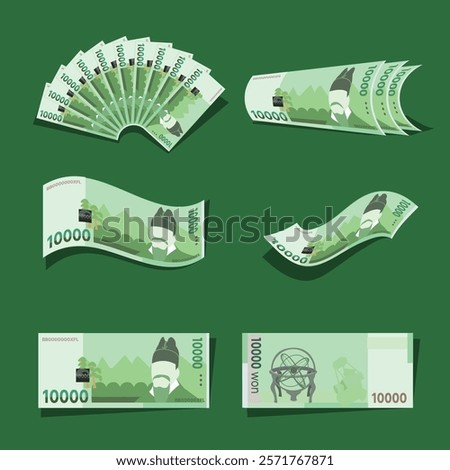 It's 10,000 won in Korean currency.