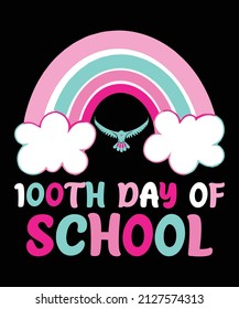 100th Day of school...kids t shirt design