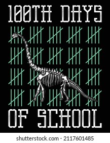 100th days of school...School t-shirt