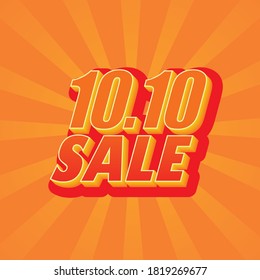 10.10 GRADIENT SALE TEXT EFFECT TYPHOGRAPHY DESIGN