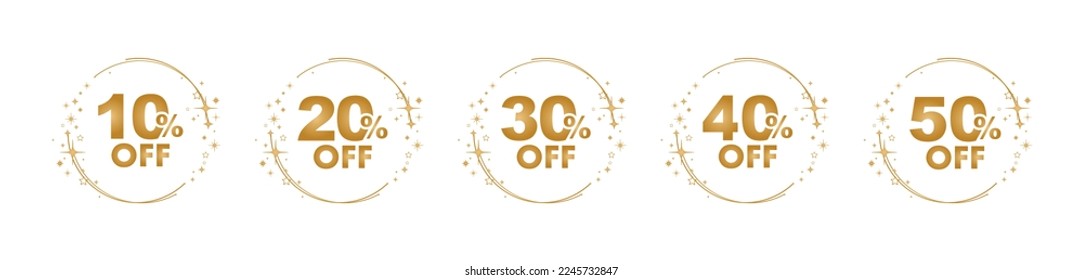 10,50%off sign on white background