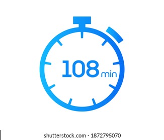 108 Minutes Timers Clocks Timer 108 Stock Vector (Royalty Free ...