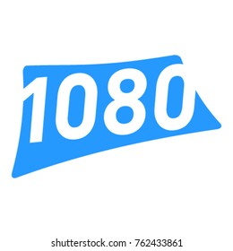 1080 high definition video format text graphic