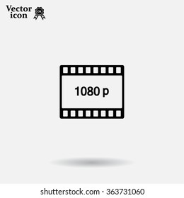 1080p Full HD sign