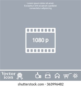 1080p Full HD sign