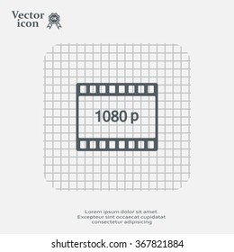 1080p Full HD sign