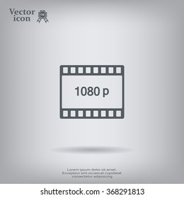 1080p Full HD sign