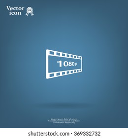 1080p Full HD sign