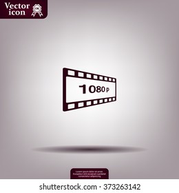 1080p Full HD sign