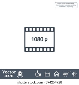 1080p Full HD sign