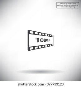 1080p Full HD sign