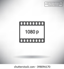 1080p Full HD sign