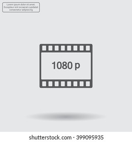 1080p Full HD sign