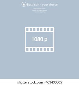 1080p Full HD sign