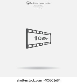1080p Full HD sign