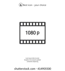 1080p Full HD sign
