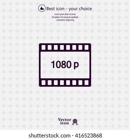 1080p Full HD sign