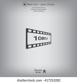 1080p Full HD sign