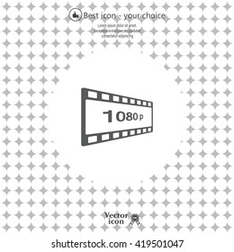 1080p Full HD sign