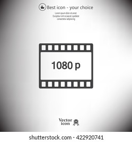 1080p Full HD sign
