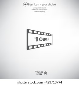 1080p Full HD sign