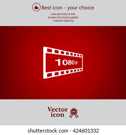 1080p Full HD sign