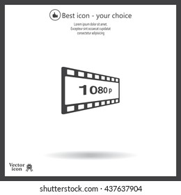 1080p Full HD sign