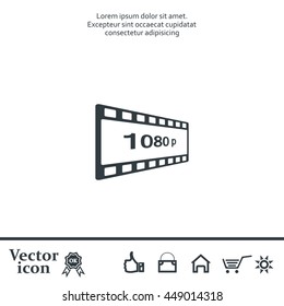 1080p Full HD sign